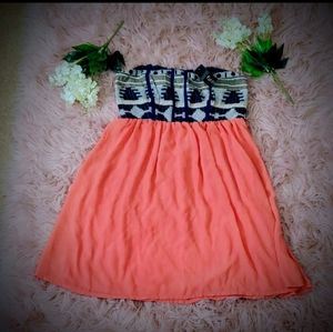 Coral Dress NWT🌷